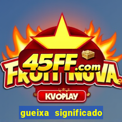 gueixa significado no crime